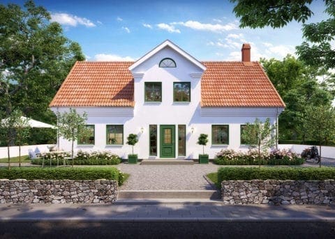 Landvilla Skanör von Eksjöhus