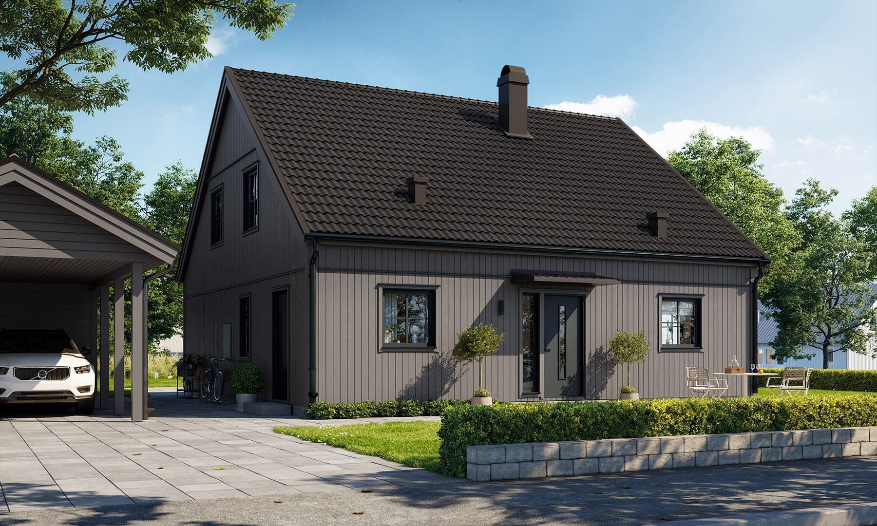 Prio 164 industriell framsida beige